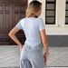 AD210 Sprig Ad Autum Two-Toe Half-Zip Comfortable Breathable Versatile Slimmig Desig Short-Sleeve T-Shirt For_ecoleips.com