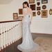 Women's Clothing New Solid Color V Neck Long Elegant Slim Slit Temperament Long Banquet Evening Dress_ecoleips.com