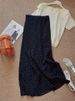 K Polka Dot Fishtail Skirt Women's Skirt New Mid To Long Style Retro Hong Kong Style Bag Hip High Waist Long Skirt_ecoleips.com