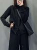 Plus-size Fashion Stand-up Collar Zip-up Long-sleeve Cardigan Sweatshirt For Plus-size Women, New Autumn Slimming_ecoleips.com