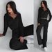 Aria Basics 2024 European American Foreign Trade Autumn And Winte's New Hooded Casual Sweatshirt Two-piece Set_ecoleips.com