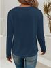 100% Pure Cotton Women's Spring And Autumn Comfortable Casual Long Sleeved Paris Graphic Printed Round Neck T-shirt_ecoleips.com