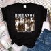 Casual Gothic Tees Tops Women Graphic Vintage T-Shirt Heated Rivalry Print Crew Neck Sleeve T Shirt Clothes Aesthetic Clothes_ecoleips.com