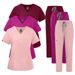 Women's Clothing Multi Color Split Suit Nurse Uniform Work Clothes Protective Clothing Professional Work Clothes Technician Clothes Brush Hand Clothes_ecoleips.com