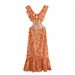 2024 European And American Style Summer Women's New Layered Decorative Midi Dress 9526_ecoleips.com