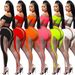 Women's Clothing new fashion sexy nightclub tight mesh see-through long-sleeved trousers jumpsuit women's clothing_ecoleips.com