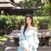 2026 Sring/Summer New French Off-Shoulder Sweet Niche Three-Dimensional Halter Neck Design Elegant Long-Sleeve Shirt_ecoleips.com