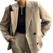 Women's Clothing Autumn And Winter New Women's Wear Solid Color Casual Suit Trousers Fashion Two Piece Suit_ecoleips.com