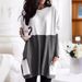 Women's Long Sleeve Casual T-Shirt Autumn Top With Pockets Comfortable Fashion Ladies' Clothing_ecoleips.com