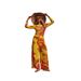 Women's European American Style Long Sleeved One Piece Swimsuit SPF Sun Protection Cross Border Long Pants Krupniki Swimwear_ecoleips.com