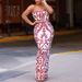 Women's Clothing Autumn And Winter New Women's Clothing New Long Sleeved Sequined Hip Evening Dress New_ecoleips.com