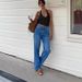 Women's Slim Fit Halter Neck Tank Top Solid Color Milk Silk Backless European American Fashion Spring Summer New Import_ecoleips.com