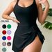 Women's Clothing Vest One Piece Swimsuit_ecoleips.com
