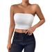 Aria Basics Aria Basics 2026 Hot-selling European And American Cross-border Sexy Navel-revealing Strapless One-piece Tank Top For Women_ecoleips.com