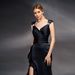 Women's clothing sexy high waist slit V-neck backless banquet toast dress long skirt_ecoleips.com