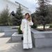 Women’s Clothing New Bow Decoration Contrast Design Temperament Long Dress_ecoleips.com