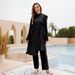 Women's Clothing New Tight Surfing Diving Swimsuit Three Piece Set Ruffled Full Surround Sunscreen Split Conservative Swimsuit_ecoleips.com