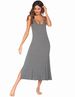 Aria Basics Aria Basics Spring Summer Cross-border European And American Women's Wear Pajamas, Printed Modal Camisole Long Dress, Casual Home_ecoleips.com