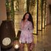 Vintage Print Floral Midi Dress Women V Neck Drawstring Tie Waist 3D Applique Decoration Casual Party Daily Elegant Dress_ecoleips.com