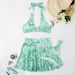 Women's Clothing New sexy Bikini Women's Swimsuit Bikini Gauze Skirt Three Piece Separate Women's Swimsuit_ecoleips.com