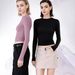 Cross-Border Autumn Long Sleeve Top Hot Girl Outerwear T-Shirt Women Pullover Round Neck Base Shirt Women's_ecoleips.com