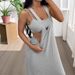 Women's Clothing Style Solid Color Two Piece Set Summer Temperament Personality Dress For Formal & Casual For Women_ecoleips.com