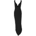 Women Sexy Hollow Out Split Long Dress Sleeveless Bodycon Bandage Slim Fit Party Evening Cocktail Maxi Dress_ecoleips.com