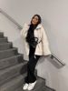 2026 New Women's Plush Jacket Fashionable Loose Cashmere Statement Casual Outdoor Zip Jacket_ecoleips.com
