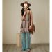 Sweet And Spicy Ruched Strap For Women, Summer New Bohemian Style, Irregular Hem, Knee-Length Midi Dress_ecoleips.com