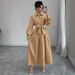 Cross-border European And American Women's Fashion New Stylish Lace-up Long-sleeve Puff-sleeve Dress_ecoleips.com