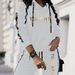 Unisex Golden Toronto Print Hoodie with Side Stripes Casual Streetwear Tracksuit Set Complete Coordinated Set Women's Clothing_ecoleips.com