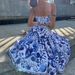 Women's Clothing Printed Halter Skirt Skirt Swing Dress Two-piece Set_ecoleips.com