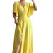 Aria Basics Aria Basics 2025 European And American Fashion Summer Elegant V-neck Long Evening Dress For Women_ecoleips.com