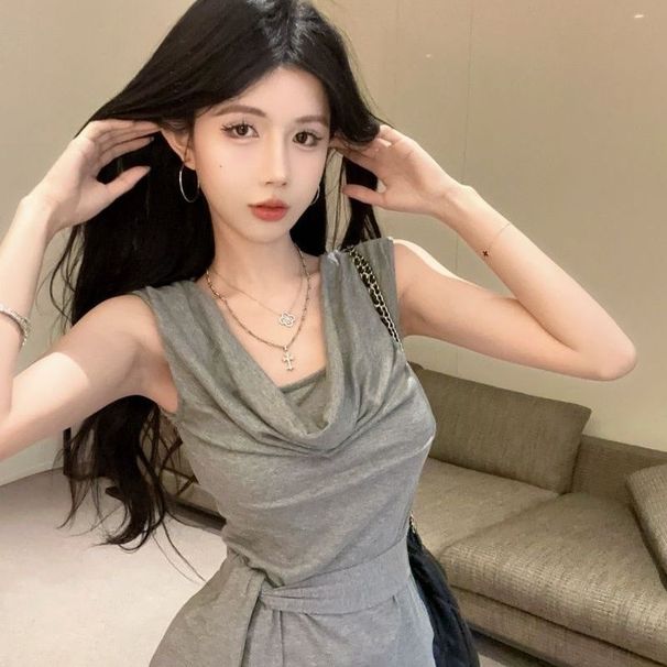 Off-shoulder Strapless Camisole For Women, Summer Thai-style Sexy One-shoulder Tube Top, Unique, Stunning, And High-end_ecoleips.com