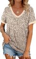Geifa Womens T Shirts Short Sleeve V Neck Loose Casual Summer Tops 2026 With Pocket_ecoleips.com