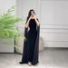 Women's Clothing Autumn And Winter New Women's Clothing Velvet Hip Wrapped Cape Dress_ecoleips.com