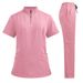 Men And Women's Dental Clinic Uniforms Nurse Uniforms Hand Washing Clothes Operating Room Clothes Isolation Clothes Short Sleeve Trousers Suits_ecoleips.com