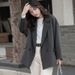 Women's Blazer For Spring Auumn, Korean Syle, Loose Fi, Unique Design, Casual And Sylish, Hong Kong Syle Sui_ecoleips.com
