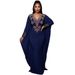 Women's Clothing Fashion Women's V Neck Rhinestone Dress Solid Color Long Sleeve For Formal & Casual For Women_ecoleips.com