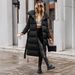 Women's Clothing Show Style High End Long Coat Casual Loose Thick Warm Cotton Coat_ecoleips.com