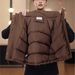 girl Girl 2025 New Children's Boys' Jacket Winter Thickened Fur Collar Cotton Coat Girls' Warm Outerwear Stylish Parka_ecoleips.com