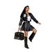 Women's Clothing Fashion Casual Patchwork Jacket And Skirt Set For Women Embroidered New Arrival_ecoleips.com
