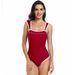 Women's Clothing New One Piece Swimsuit Women's Sexy Sports Skirt Two Piece Bikini Swimsuit Suit In Stock_ecoleips.com