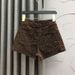 Women's Clothing Personalized Leopard Print Brown Denim Shorts Fashion Style Age Reducing Hot Girl Style Elastic A Line Hip Hot Pants_ecoleips.com