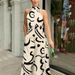 2026 Spring New Arrival: Fashionable, Sexy, Elegant Printed Sleeveless Wide-Leg Jumpsuit For Cross-Border European And_ecoleips.com
