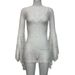 Women's Sexy Deep V Lace Flared Long Sleeve Bodycon Mini Dress – Fall Winter Club Gown 2026_ecoleips.com