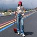 2025 Spring/Summer New American Retro Washed Loose Straight-Leg Jeans For Women, Versatile Draped Wide-Leg Pants_ecoleips.com