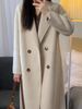 Premium Baby Alpaca & Wool Blend Coat – Oversized Cocoon Double-Faced Trench Coat For Women | Long & Petite Sizes_ecoleips.com