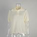 Women's Clothing Polo Hollow Knitted Short Sleeved Sweater Spring And Summer New Bubble Sleeve T Shirt Simple Knitted Sweater For Women_ecoleips.com