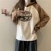 real-shot Women's Raglan Hooded Long-sleeve Sweatshirt Autumn, Slimming For Plus-size Women, Regular_ecoleips.com